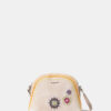 Bolso bandolera con mandalas bordadas Desigual