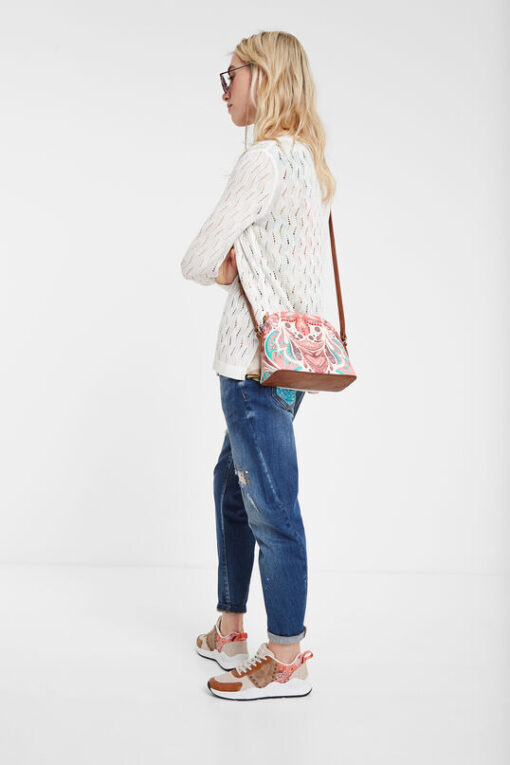 Bolso bandolera estampado paisley Desigual