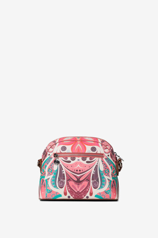 Bolso bandolera estampado paisley Desigual