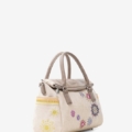 Bolso de mano con mandalas bordadas Desigual
