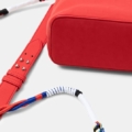 Bolso rojo en logomanía Desigual