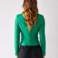 Chaqueta corta verde RINASCIMIENTO