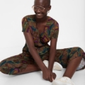 Mono con estampado geométrico africano DESIGUAL