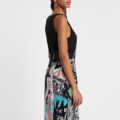 Vestido con flecos DESIGUAL