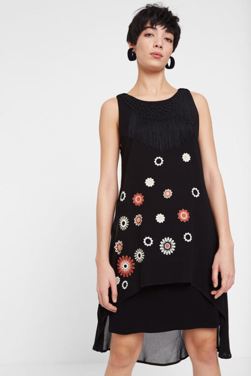 Vestido de doble capa DESIGUAL