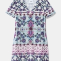 Vestido floral DESIGUAL tipo camiseta