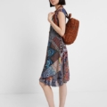 Vestido patch boho DESIGUAL