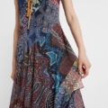 Vestido patch boho DESIGUAL