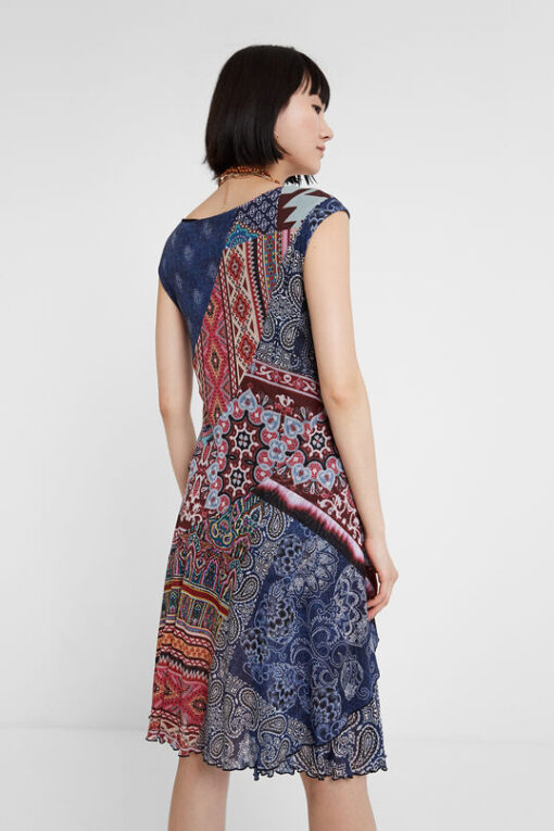 Vestido patch boho DESIGUAL