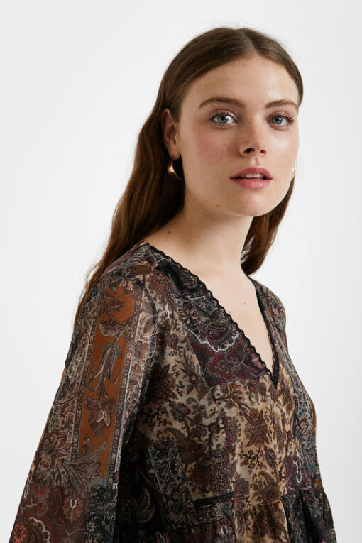 Camiseta evasé boho DESIGUAL - Imagen 4