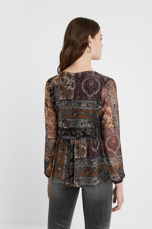 Camiseta evasé boho DESIGUAL - Imagen 5