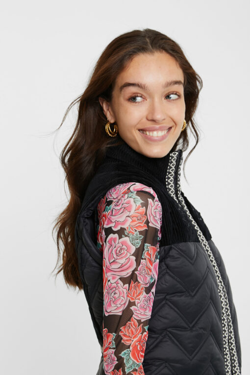 Chaqueta corta slim texturas DESIGUAL - Imagen 4