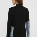Blazer slim híbrida bimateria