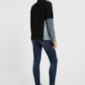 Blazer slim híbrida bimateria