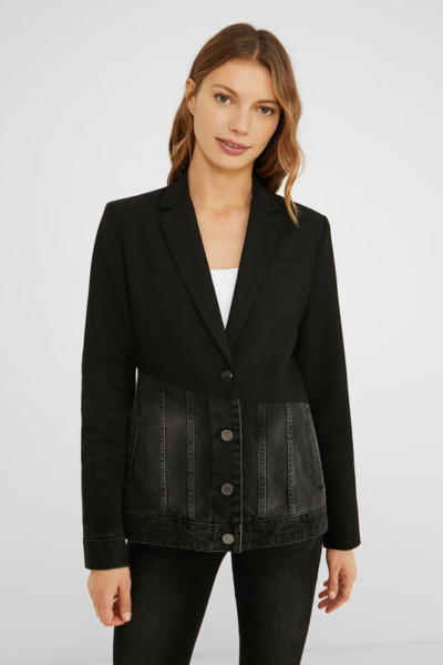 Blazer híbrida vaquera