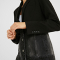 Blazer híbrida vaquera