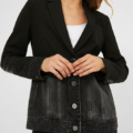 Blazer híbrida vaquera