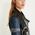 Chaqueta biker slim Mickey Mouse