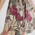 Vestido camisero corto safari