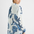 Camisa oversize paisley
