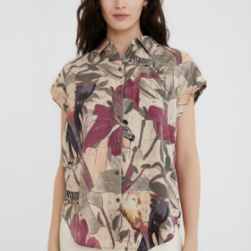 Camisa tencel safari