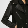 Chaqueta biker hibrida