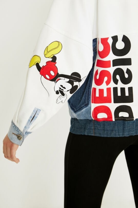 Chaqueta iconica oversize vaquera