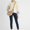 bolso cruzado efecto piel reptil