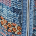 falda vaquera larga mandalas