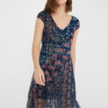 vestido evase