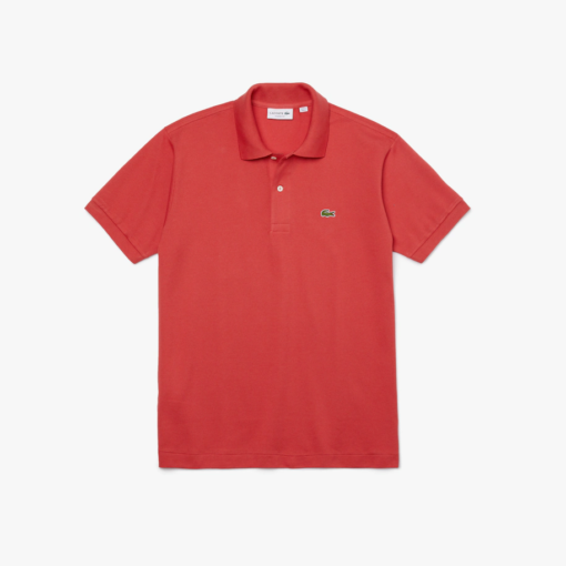 Polo Lacoste rojo salmón - Imagen 3