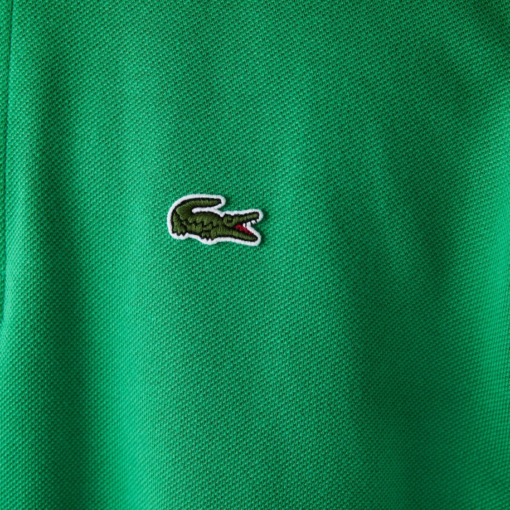 Polo Lacoste verde claro - Imagen 2