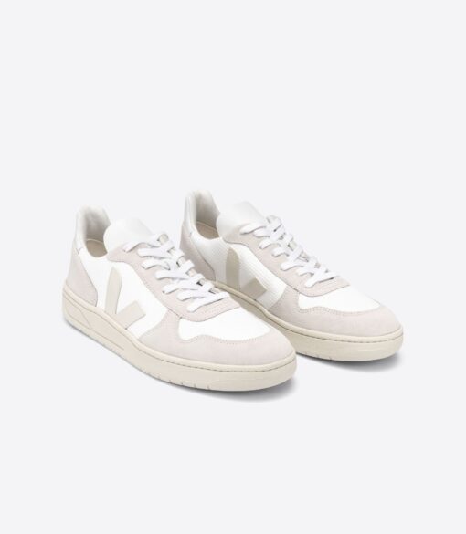 Zapatillas Veja V-10 B-MESH WHITE NATURAL PIERRE - Imagen 3