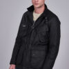 Chaqueta Barbour Coloured SL Intenacional Wax Negro