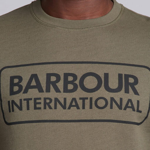 Sudadera Barbour Large Logo Verde - Imagen 2