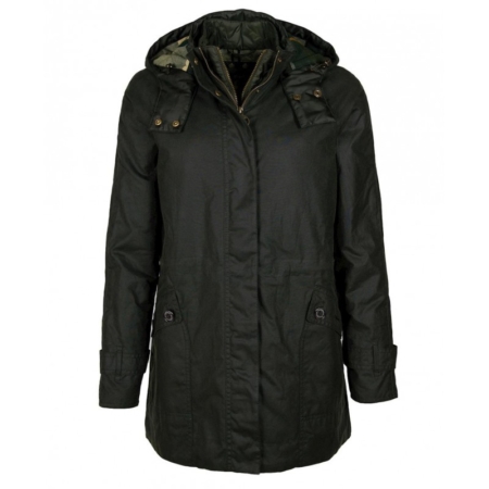 Chaqueta Barbour Cannich Waxed Algodón