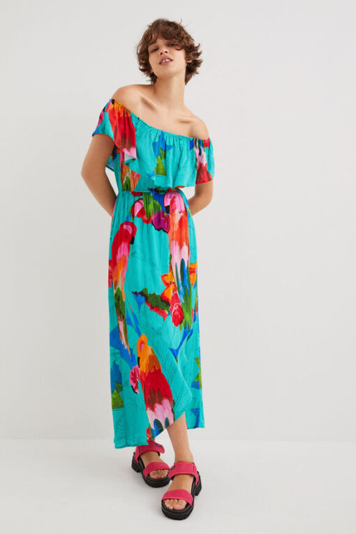 Vestido boho tropical Desigual - Imagen 10