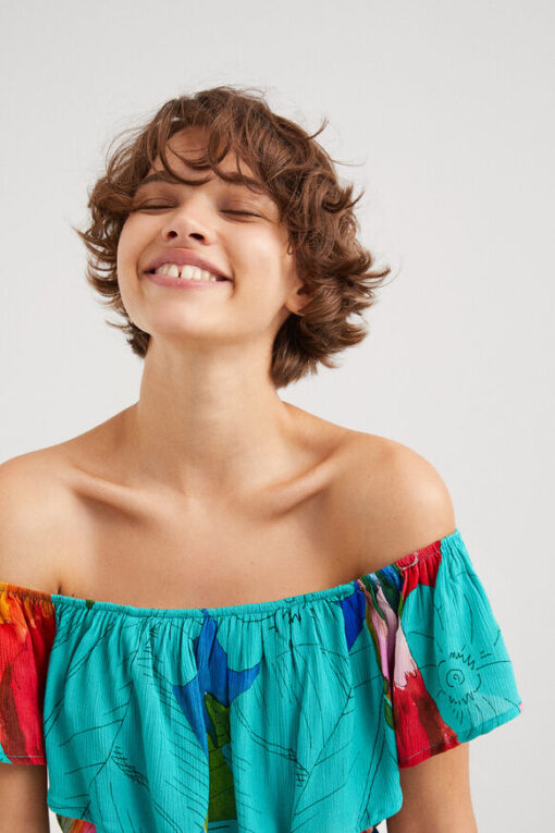 Vestido boho tropical Desigual - Imagen 9