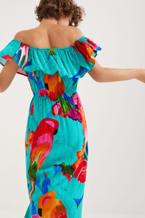 Vestido boho tropical Desigual - Imagen 8