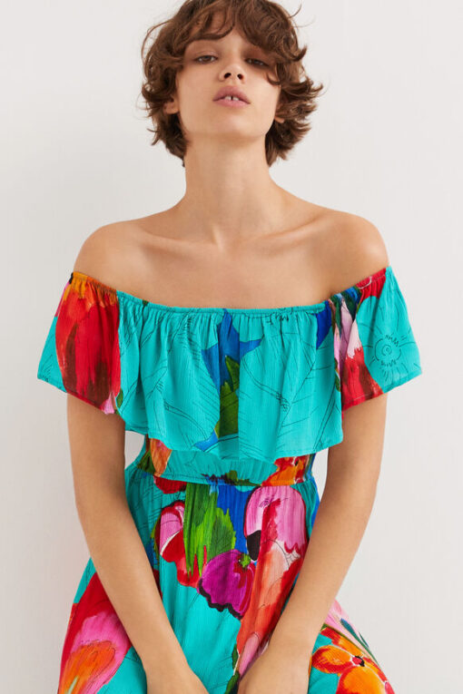 Vestido boho tropical Desigual - Imagen 6