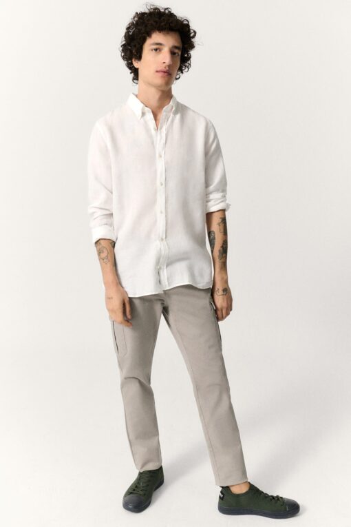 Camisa Hombre Malibu White ECOALF