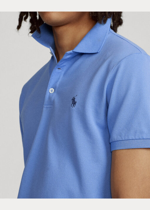 Polo de piqué Slim Fit Harbor Island Blue RALPH LAUREN - Imagen 4