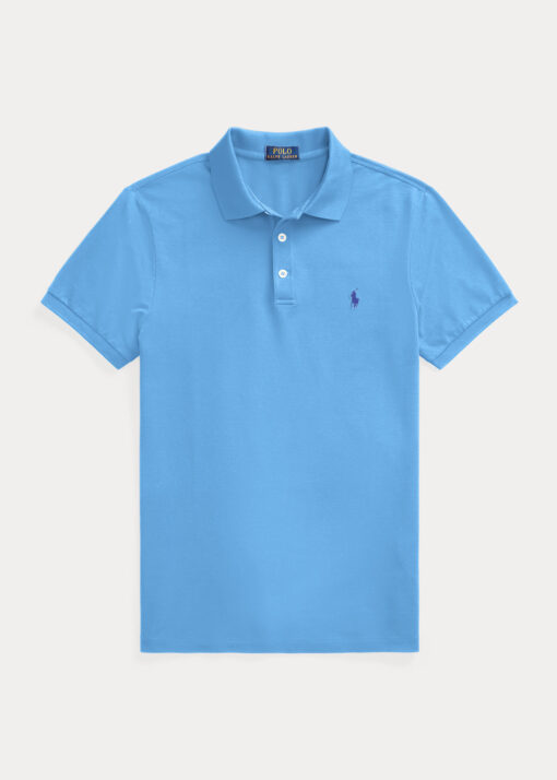 Polo de piqué Slim Fit Harbor Island Blue RALPH LAUREN - Imagen 2