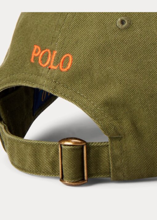 Gorra con visera de chino de algodón Oliva Supply Ralph Lauren - Imagen 2