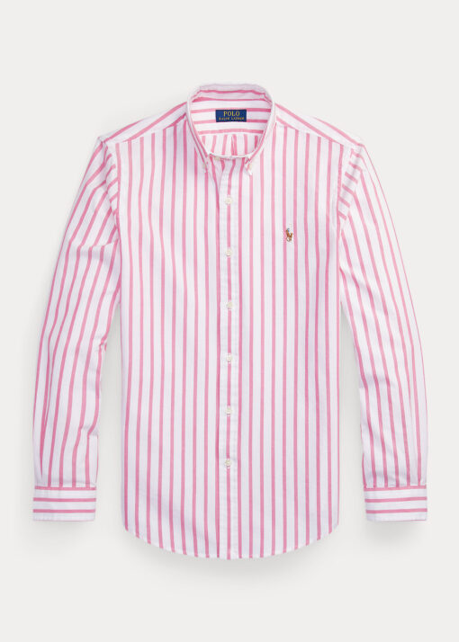 Camisa Oxford Slim Fit con rayas Rosa/Blanco RALPH LAUREN - Imagen 3