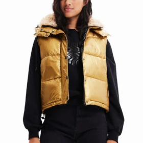 Chaleco padded borreguillo Desigual