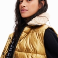 Chaleco padded borreguillo Desigual