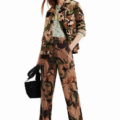 Parka corta camuflaje Desigual