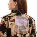 Parka corta camuflaje Desigual