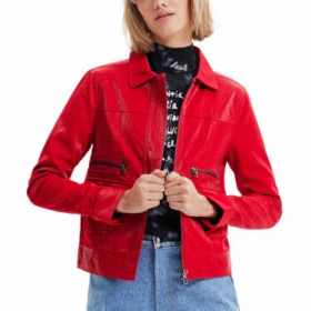 Chaqueta corta recta Desigual